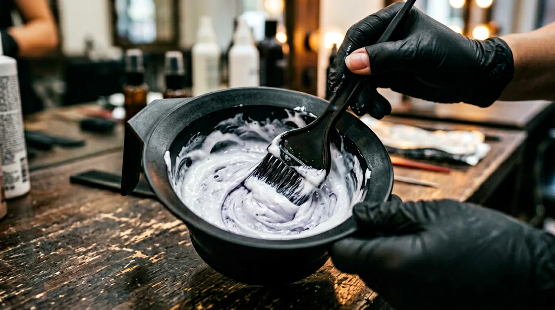 Infographie explicative des différents volumes d'oxydant et leur pouvoir d'éclaircissement