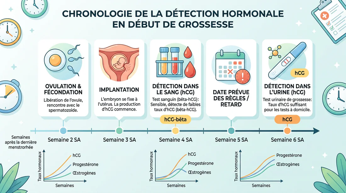 Résultat positif sur un test de grossesse