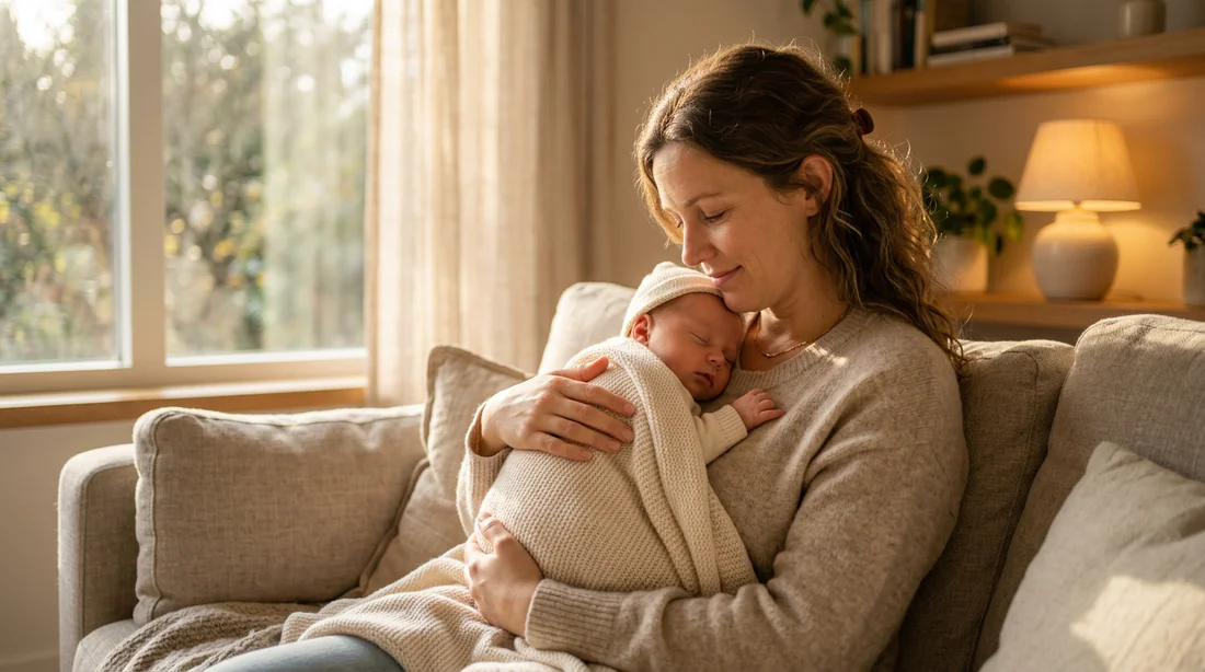 Infographie illustrant les cycles de sommeil du nouveau-né