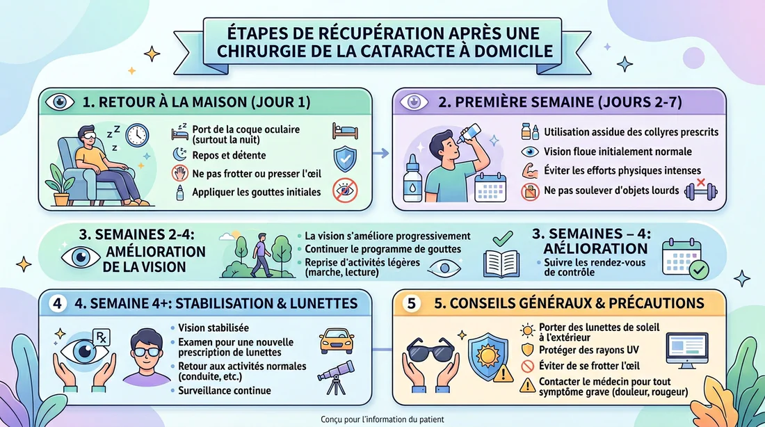 Schéma explicatif de l'anatomie de l'œil humain