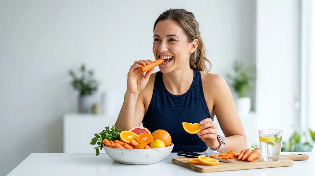 Consommation excessive de bêta-carotène alimentaire