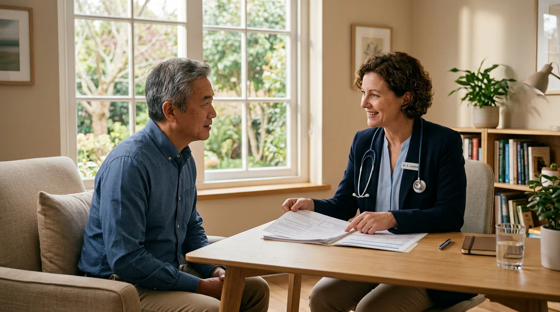 Consultation médicale pour constituer le certificat médical MDPH